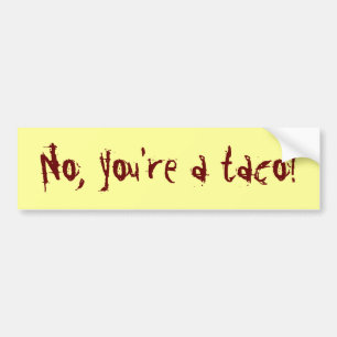 Pegatina Para Coche anti-taco