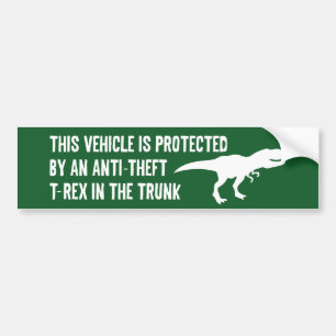 Pegatina Para Coche Anti-Theft T-Rex