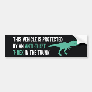 Pegatina Para Coche Anti-Theft T-Rex