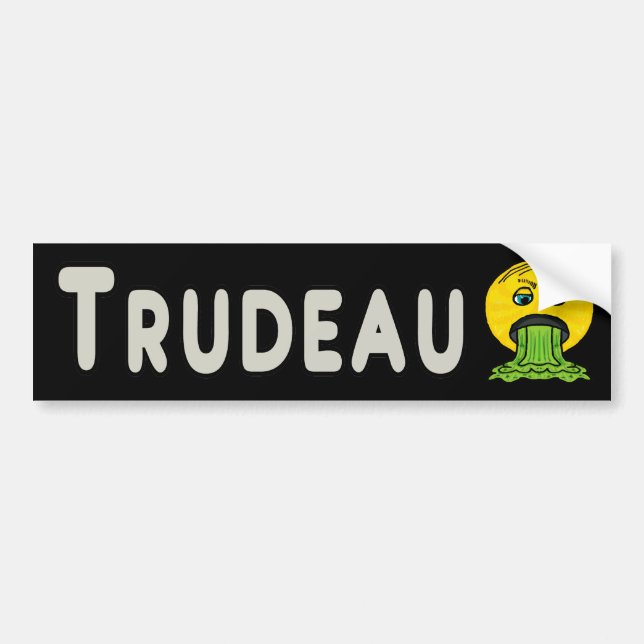Pegatina Para Coche Anti Trudeau (Frente)
