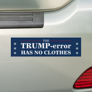 Pegatina Para Coche Anticorrupción de errores anti-Trump