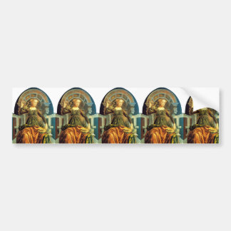 PEGATINA PARA COCHE ANTIGUA RENAISSANCE TAROTS 14 / TEMPERANCIA