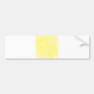Pegatina Para Coche anuncio simple minimalista de color sólido amarill
