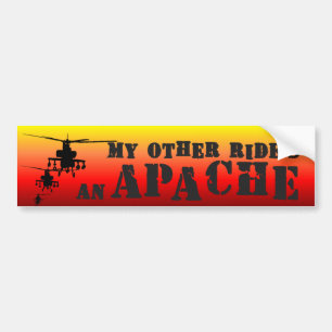 Pegatina Para Coche Apache1