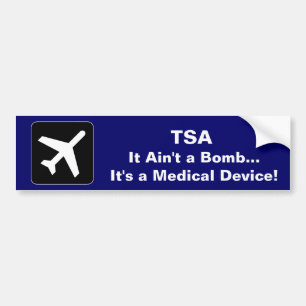 Pegatina Para Coche Aparato médico de TSA