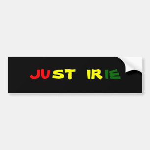 PEGATINA PARA COCHE APENAS IRIE