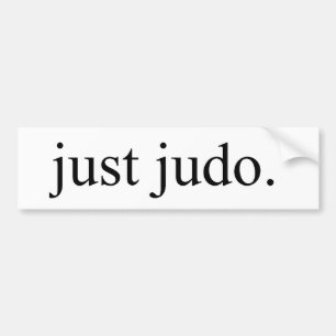 Pegatina Para Coche Apenas judo