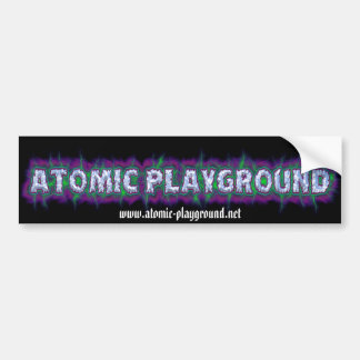 Pegatina Para Coche APLogoBumper, www.atomic-playground.net