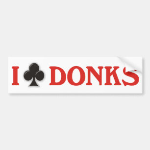 Pegatina Para Coche Aporreo Donks
