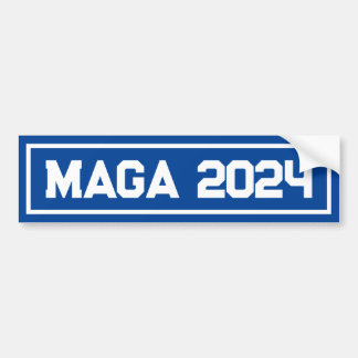 Pegatina Para Coche Apoya a Trump MAGA 2024