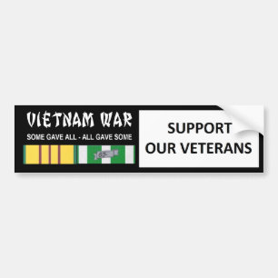 PEGATINA PARA COCHE APOYE A NUESTROS VETERANOS