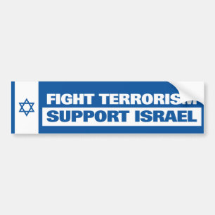 Pegatina Para Coche Apoyo a Israel