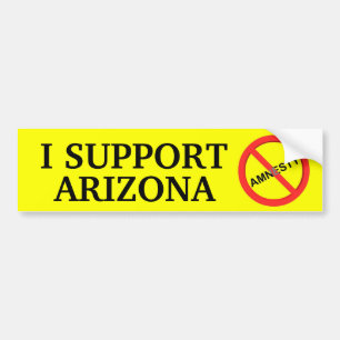 Pegatina Para Coche Apoyo Arizona