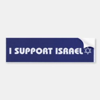 Pegatina Para Coche Apoyo Israel