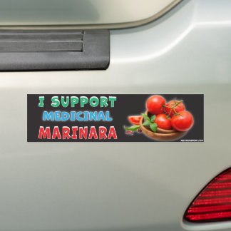 Pegatina Para Coche Apoyo la Marinara Medicinal