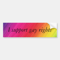 Apoyo los derechos de los homosexuales