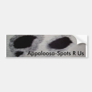 Pegatina Para Coche Appaloosa-Puntos R nosotros