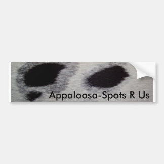 Pegatina Para Coche Appaloosa-Puntos R nosotros