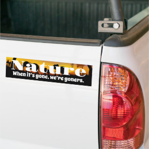 Pegatina Para Coche Apreciar la naturaleza y los elefantes