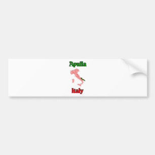 Pegatina Para Coche Apulia Italia