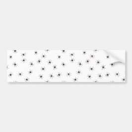 Pegatina Para Coche Aracnofobia (Arañas) (Insectos cobardes asquerosos