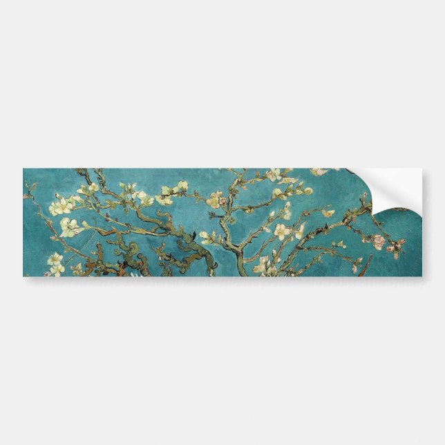 Pegatina Para Coche Árbol de almendras floreciente - Van Gogh (Frente)