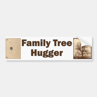 Pegatina Para Coche Árbol de familia Hugger