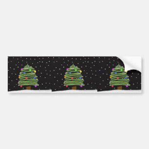 Pegatina Para Coche Árbol de Navidad