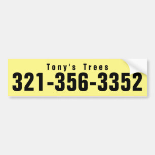 Pegatina Para Coche Árboles de Tony 321-356-3352