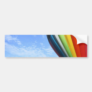 Pegatina Para Coche Arco iris del globo en el cielo