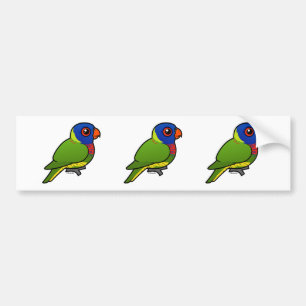 Pegatina Para Coche Arco iris Lorikeet de Birdorable