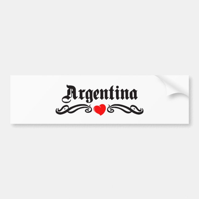 Pegatina Para Coche Argentina (Frente)