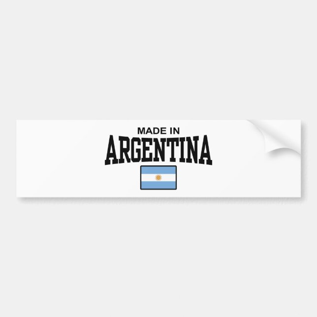Pegatina Para Coche Argentina (Frente)