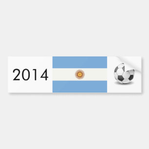 Pegatina Para Coche ARGENTINA - plantilla de año
