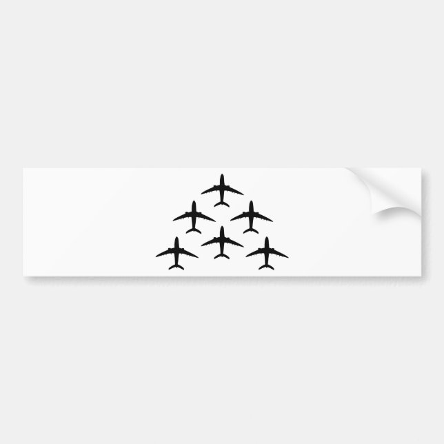 Pegatina Para Coche armada del aeroplano (Frente)