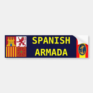 PEGATINA PARA COCHE ARMADA INVENCIBLE