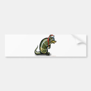 Pegatina Para Coche Armadillo Christmas
