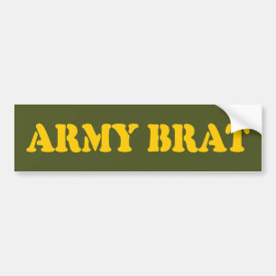 PEGATINA PARA COCHE ARMY BRAT