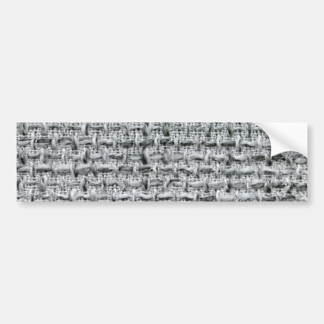 Pegatina Para Coche Arpillera Gris (Frente)