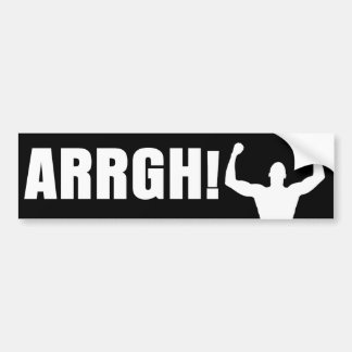 PEGATINA PARA COCHE ¡ARRGH!