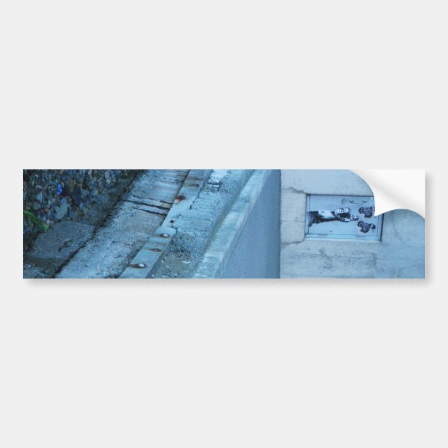 Pegatina Para Coche Arte de la ciudad (Frente)