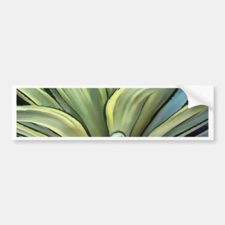 Pegatina Para Coche Arte de realismo agave tropical