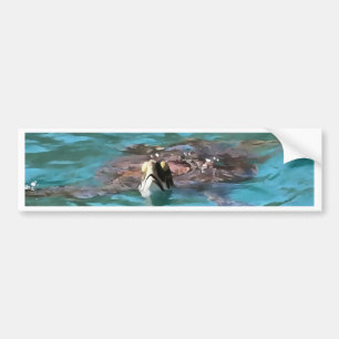 Pegatina Para Coche Arte de vida silvestre de la tortuga marina Logger