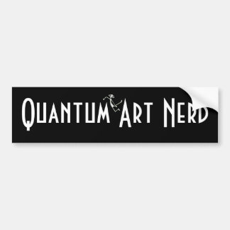 Pegatina Para Coche Arte Nerd© de Quantum con el extranjero flotante