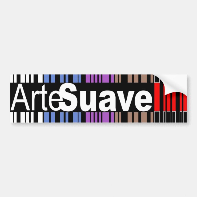 Pegatina Para Coche arte suave sticker (Frente)