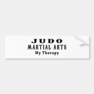 Pegatina Para Coche Artes marciales del judo mi terapia