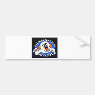 Pegatina Para Coche artículo de oso blanco