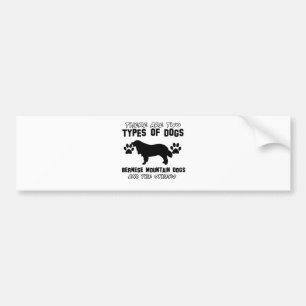 Pegatina Para Coche artículos del regalo del perro de montaña bernes