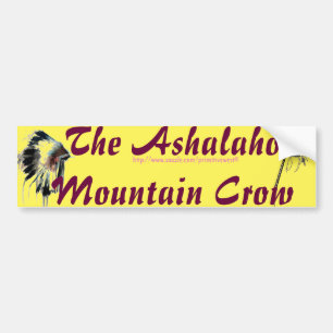 Pegatina Para Coche Ashalaho-Mountain Crow