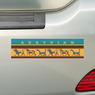 PEGATINA PARA COCHE ASSIRIO
